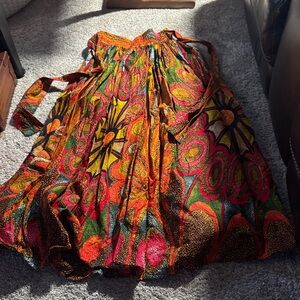 Sakkas Colorful Maxi Skirt - Multicolor